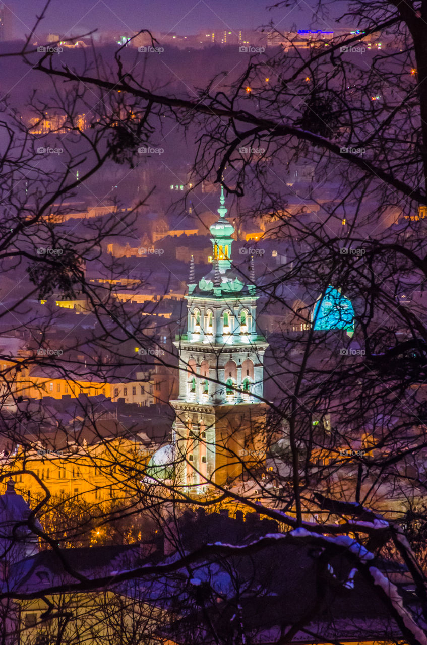 Lviv city architecture