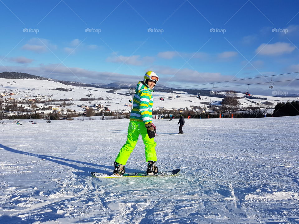 Snowboarding