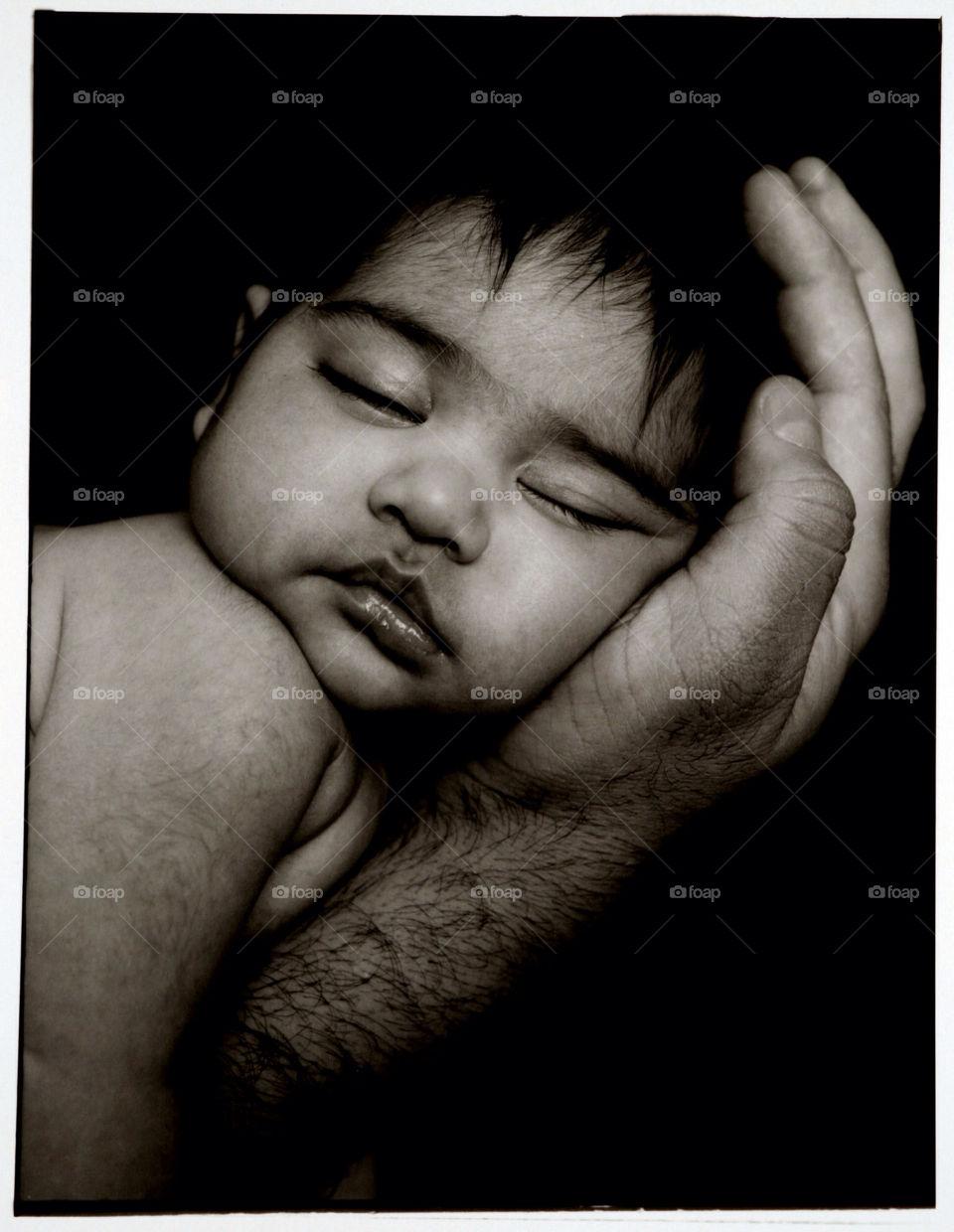 baby portrait black and white newborn by jbrinkler