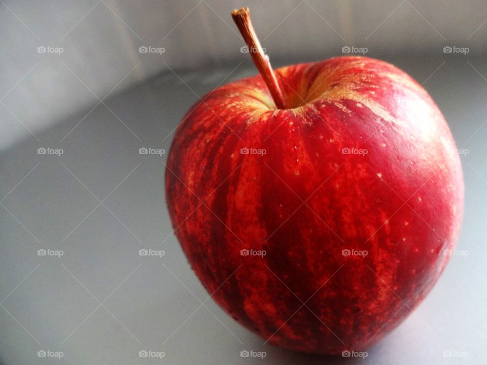 Close-up of red apple