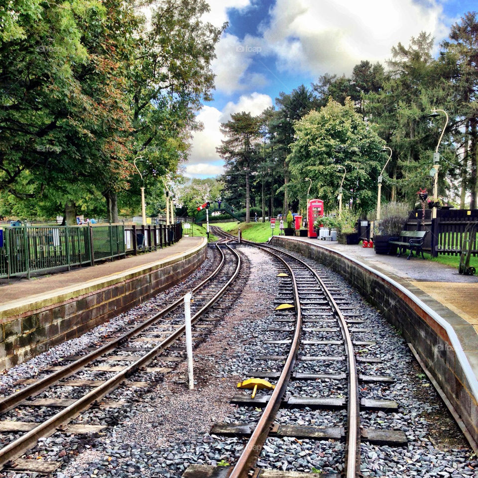 sky tree cloud rail by craigyman