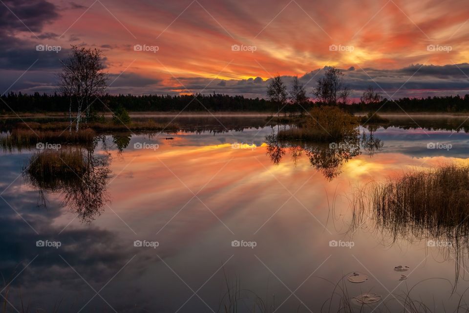 Sunset on the River. Taken while awaiting fireworks display on July 4th. 