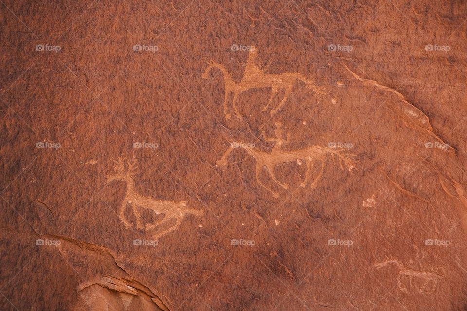 Indian cave paintings