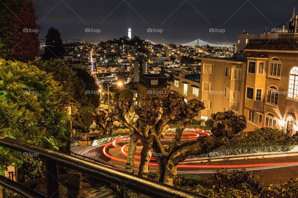 San Francisco's most famous Road Lombard Street