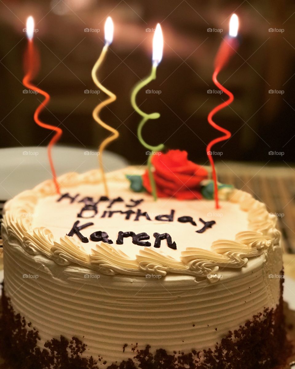 Birthday Cake for Karen 