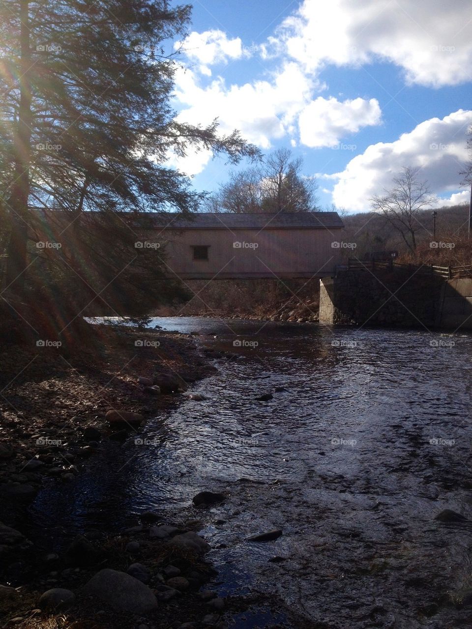 covered bridge