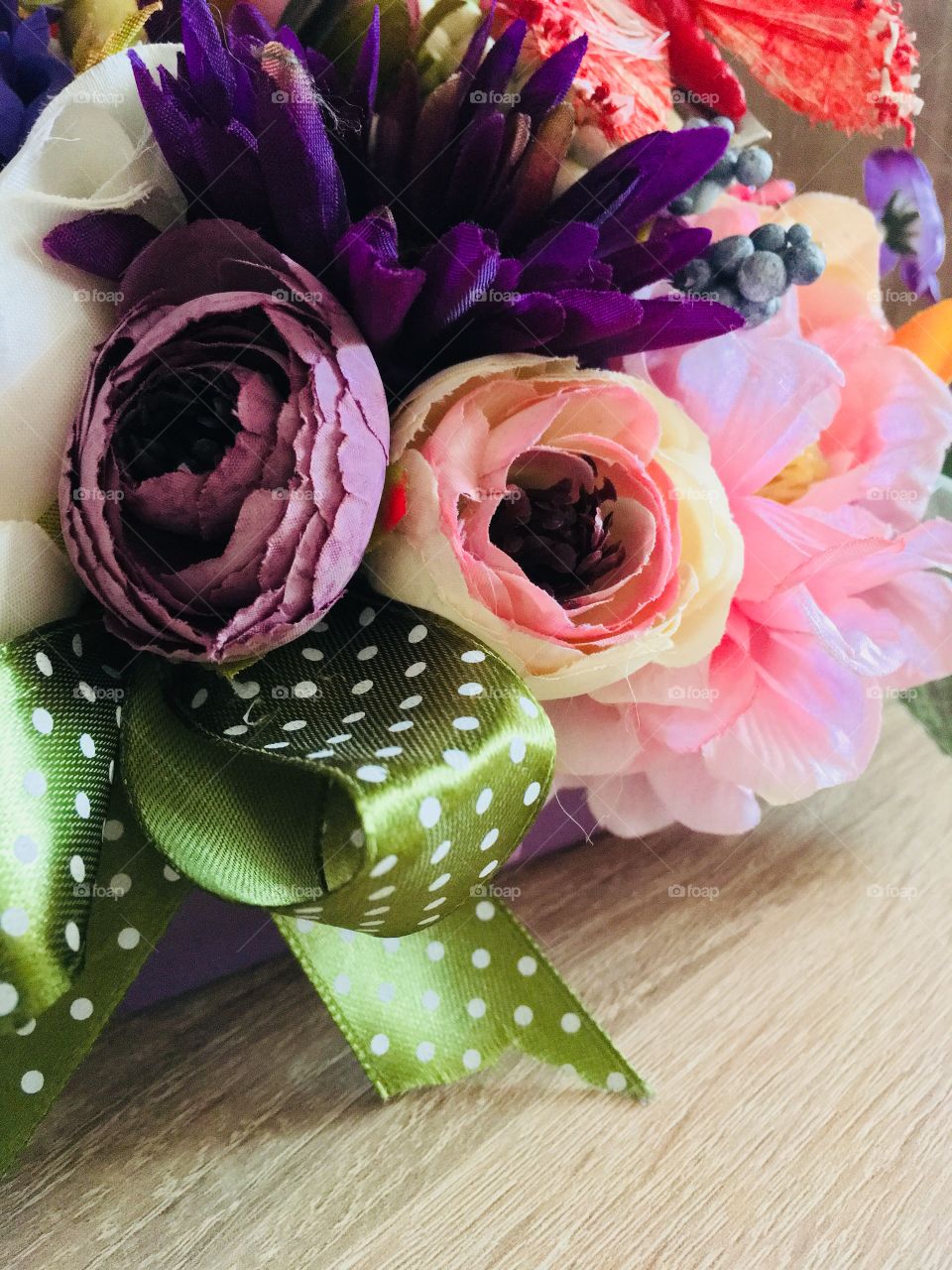 Flower bouquet close-up