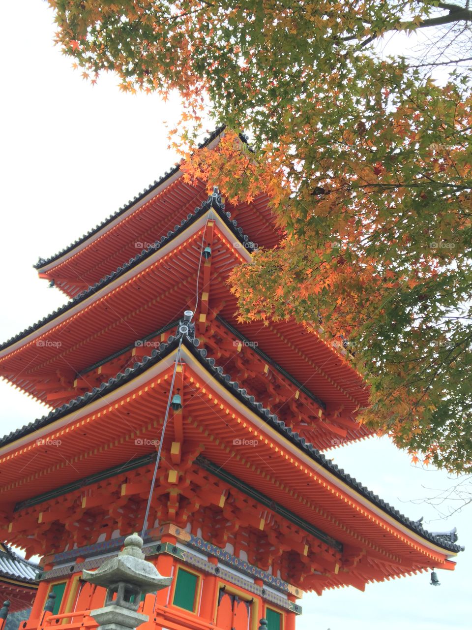 Kiyomizudera temple in Kyoto