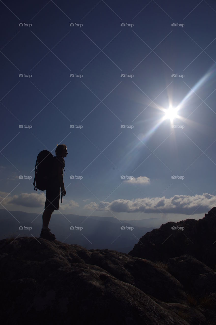 Hiking in the mountains gives hope and make you work to achieve a goal