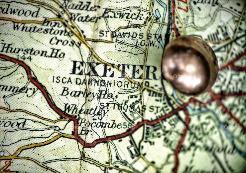 Exeter Tack on map . Exeter Tack on map 