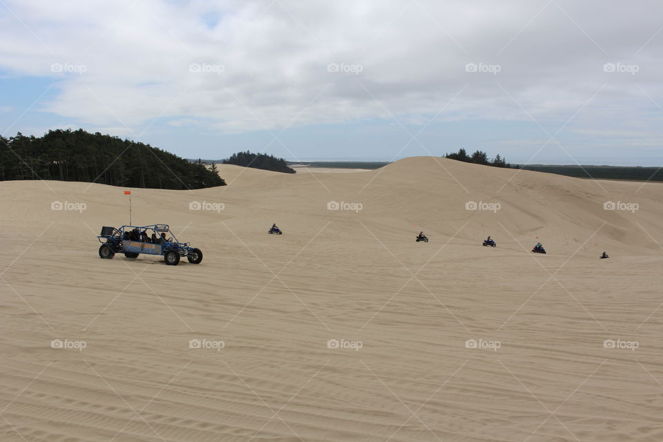 sand dunes