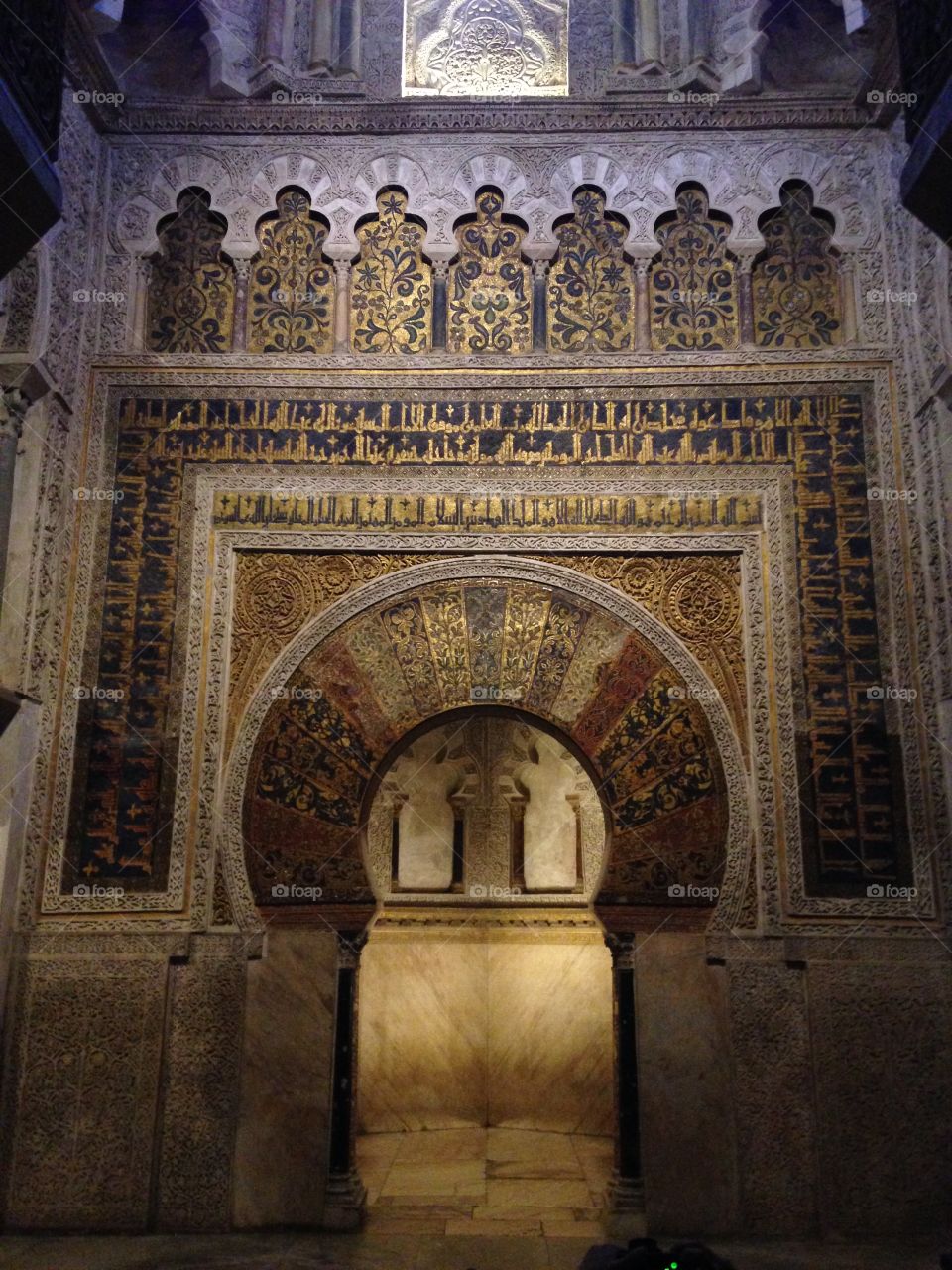Grand Mosque of Córdoba . Interior of Grand Mosque of Córdoba, Spain