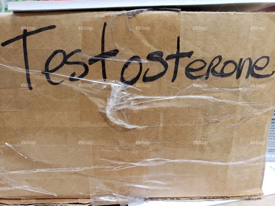 Box of testosterone