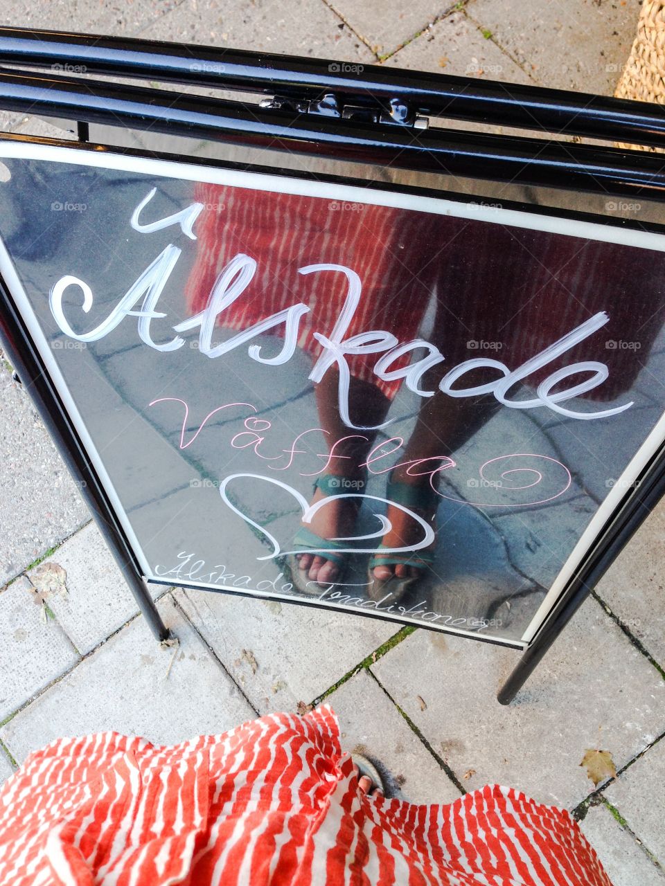 darling waffle sign stockholm