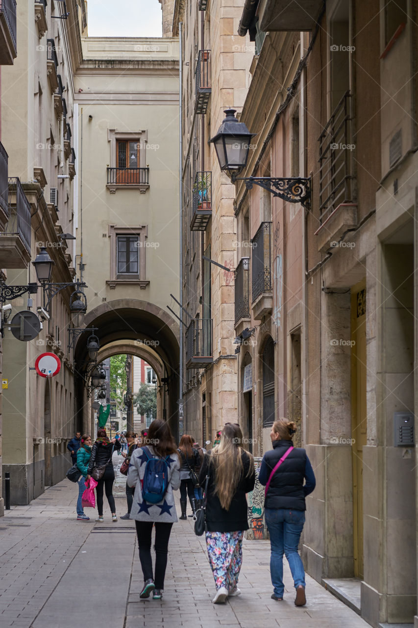 Barcelona. Barrio Gotico. 