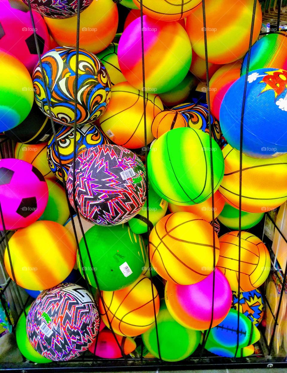 Happy Bright Color Balls
