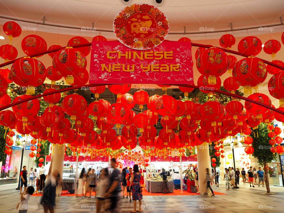 Chinese new year celebration