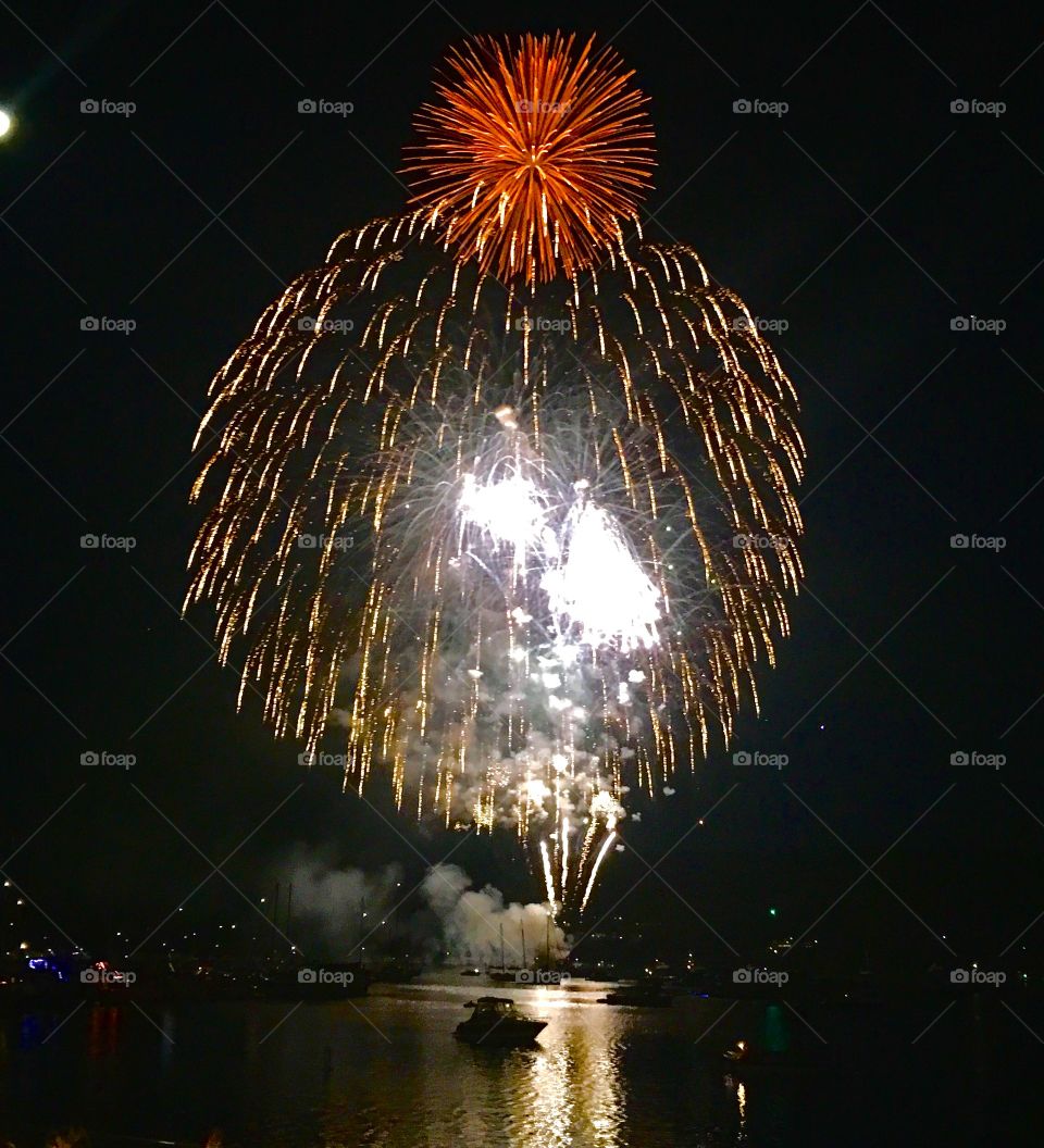 Fourth of July Fireworks in Poulsbo, WA