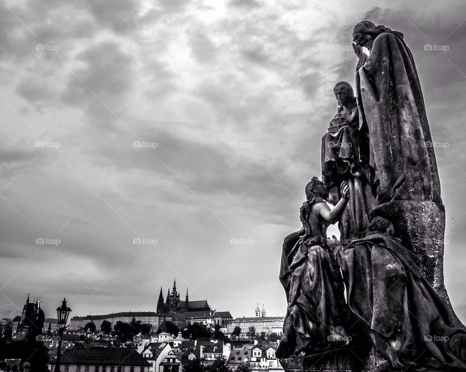 View from Charles bridge