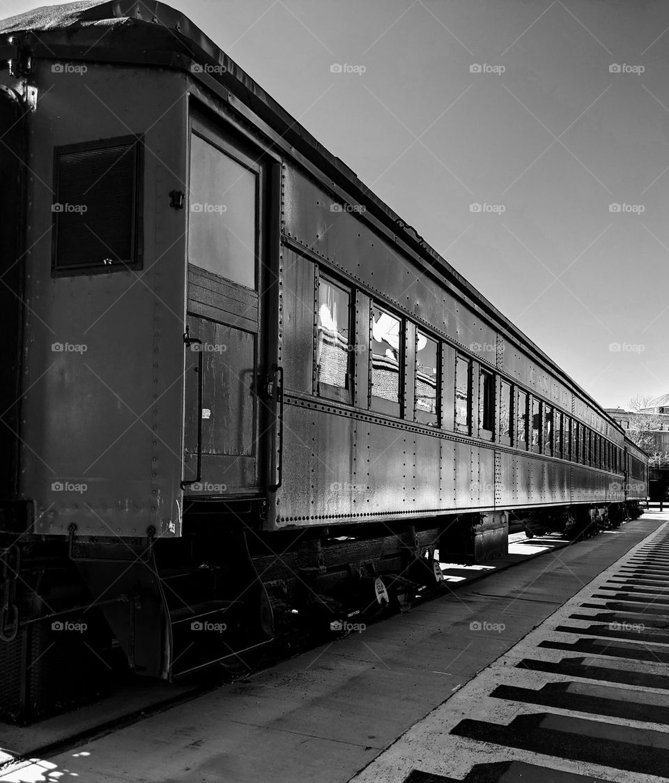 Vintage Passenger train