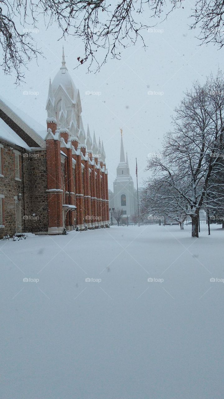 Brigham City LDS Temple and Tabernacle