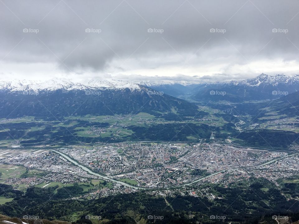 Panorama of Innsbruck 