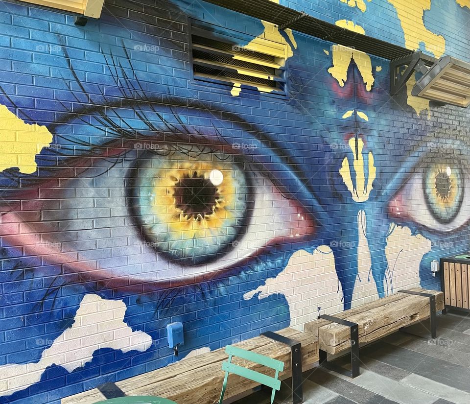 Eyes Mural