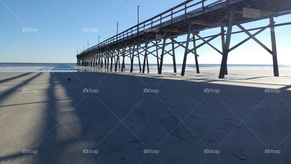 empty pier