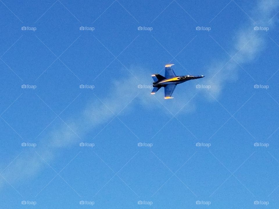 Blue Angels sideview