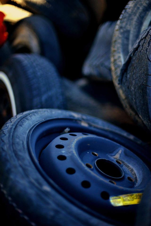 tire junkyard