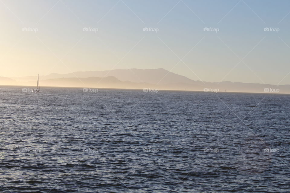 Water, Sea, Sunset, Landscape, Nature