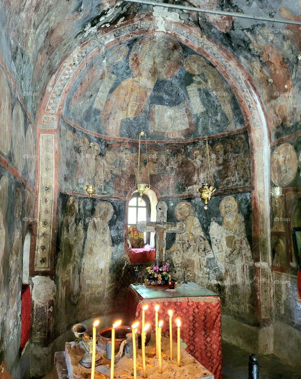 old church in Rhodes