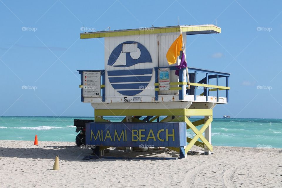 Miami beach booth