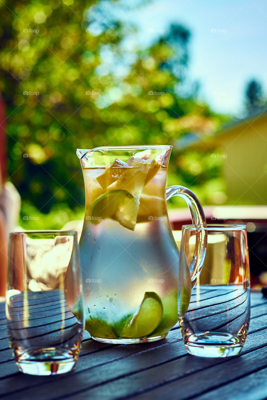 Summer drinks. Nice to have something to cool down with during the hot summer time. 