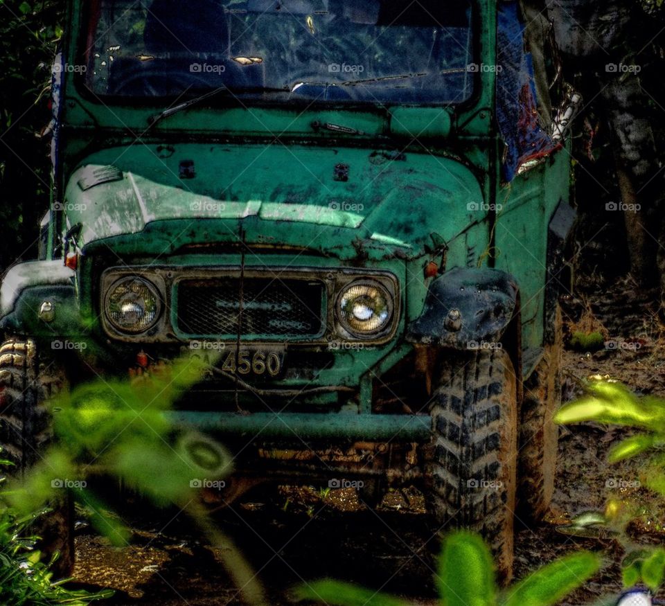 Old landcruiser