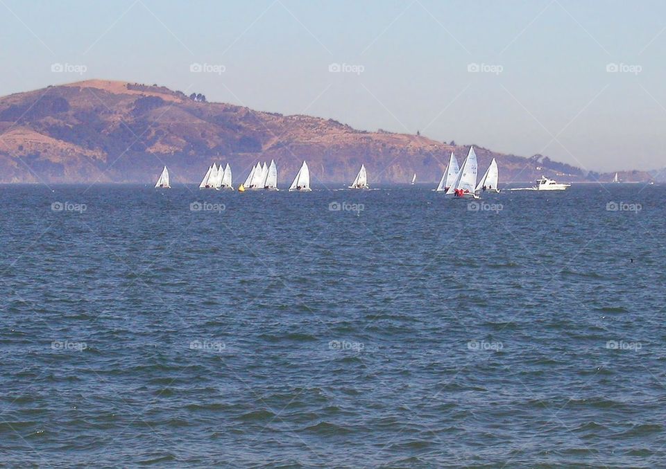 Boats on San Francisco Bay