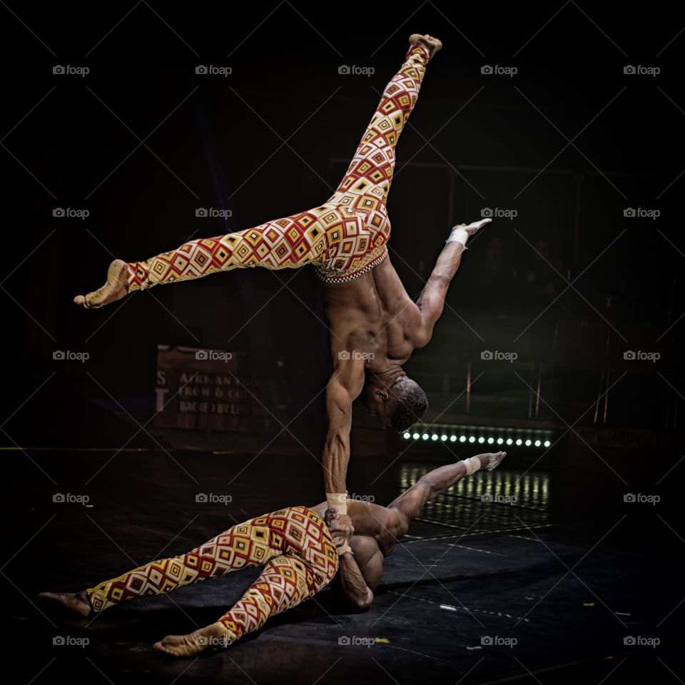 Cirque Africa Acrobatic, powerful circus performance and entertainment 