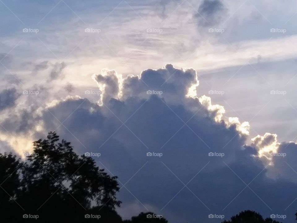 billowing cloud