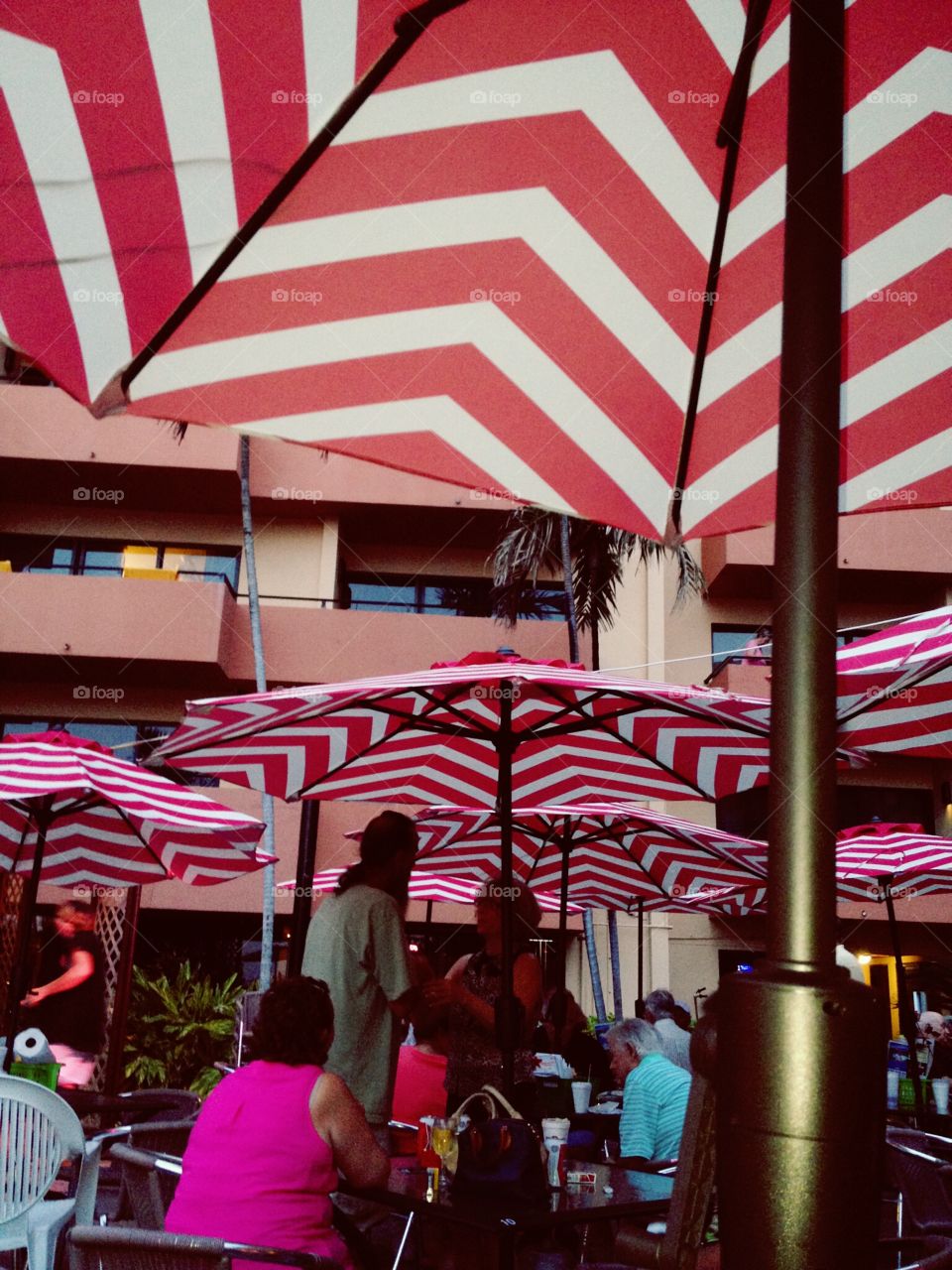 Umbrella Bar at vacation spot!
