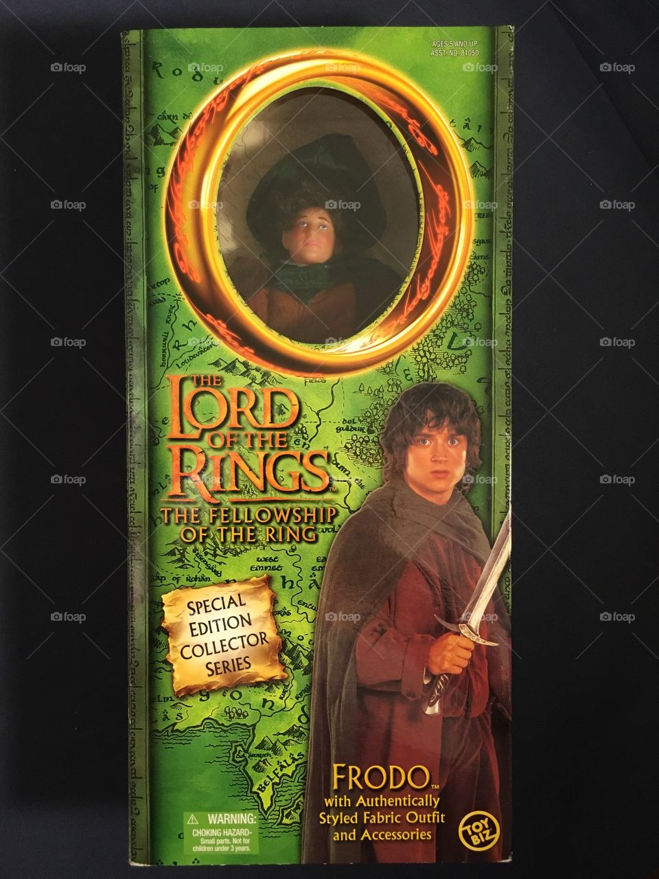 The Lord of the Rings - The Fellowship of the Ring - Collectors Edition - Frodo 
Released - 2001