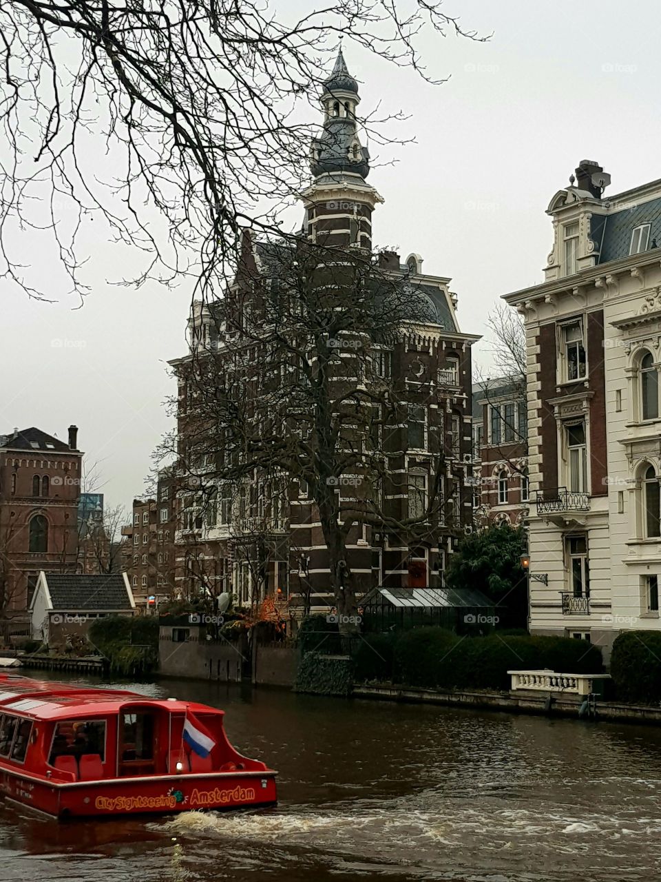 Beautiful scenery in Amsterdam, Nethetlands
