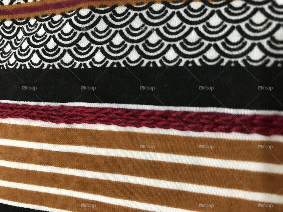 Embroidery over Pattern 