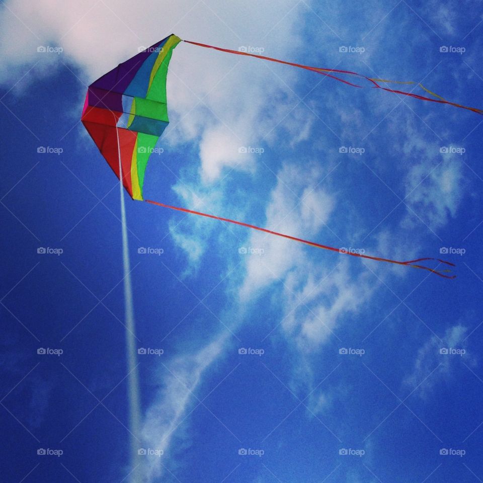 "Let out a little string from your kite."