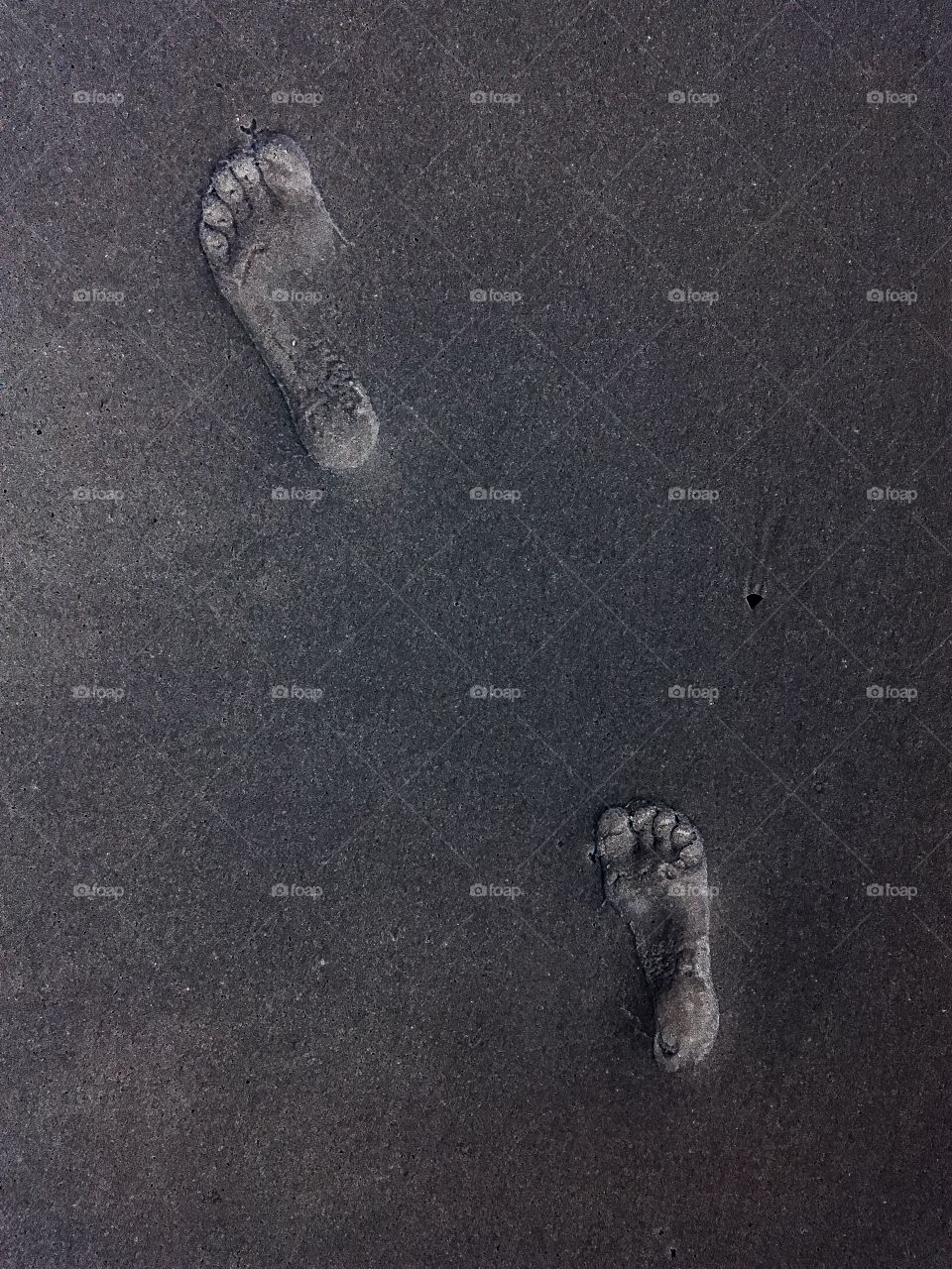 Sandy Footsteps