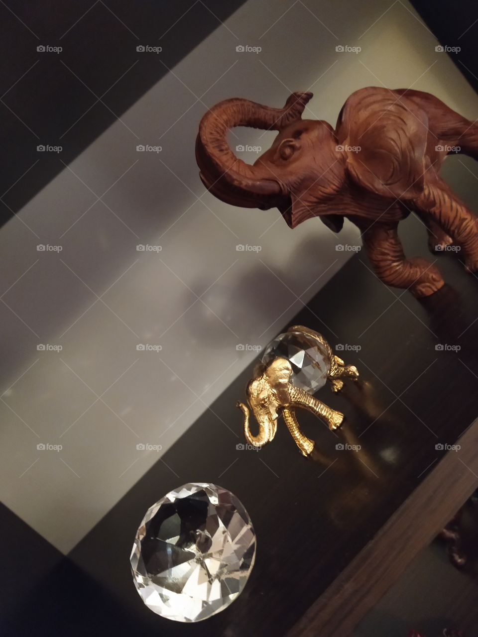 diamond and elephant