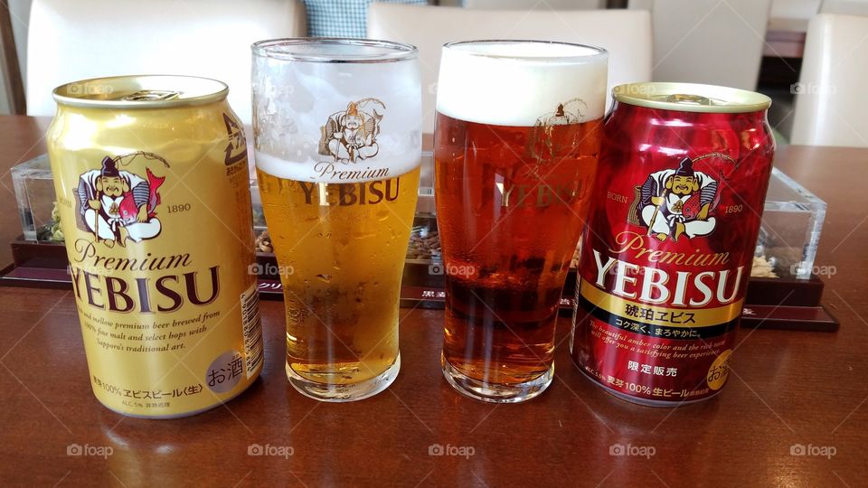 Japanese premium beer