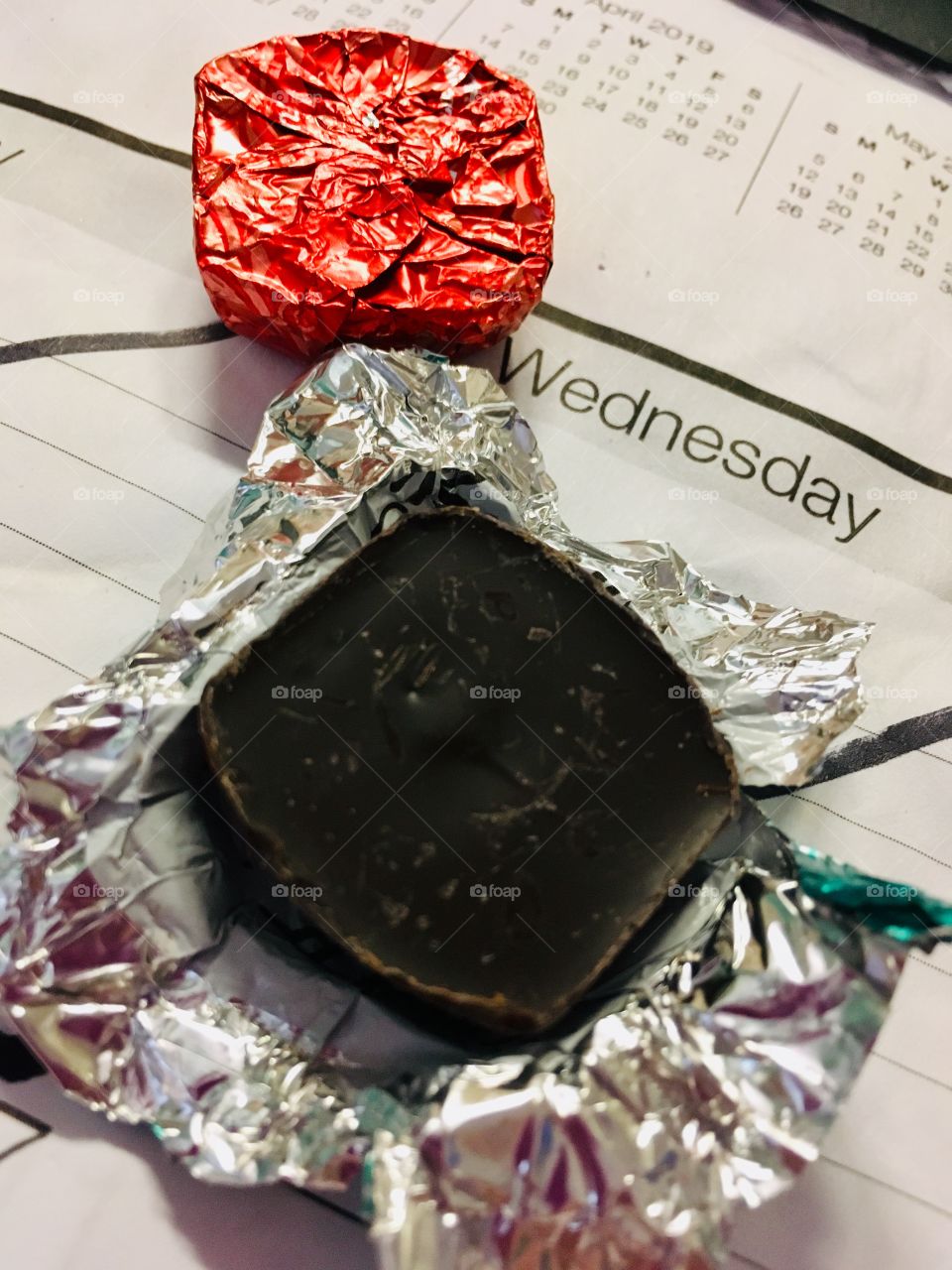 Secret ritual of dark chocolate  on Wednesday 🍫