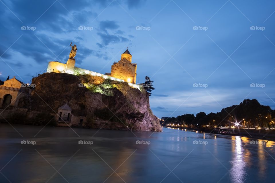 Castle in Tlibisi Georgia 