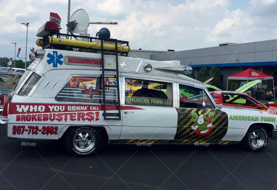 Ghost Busters Car