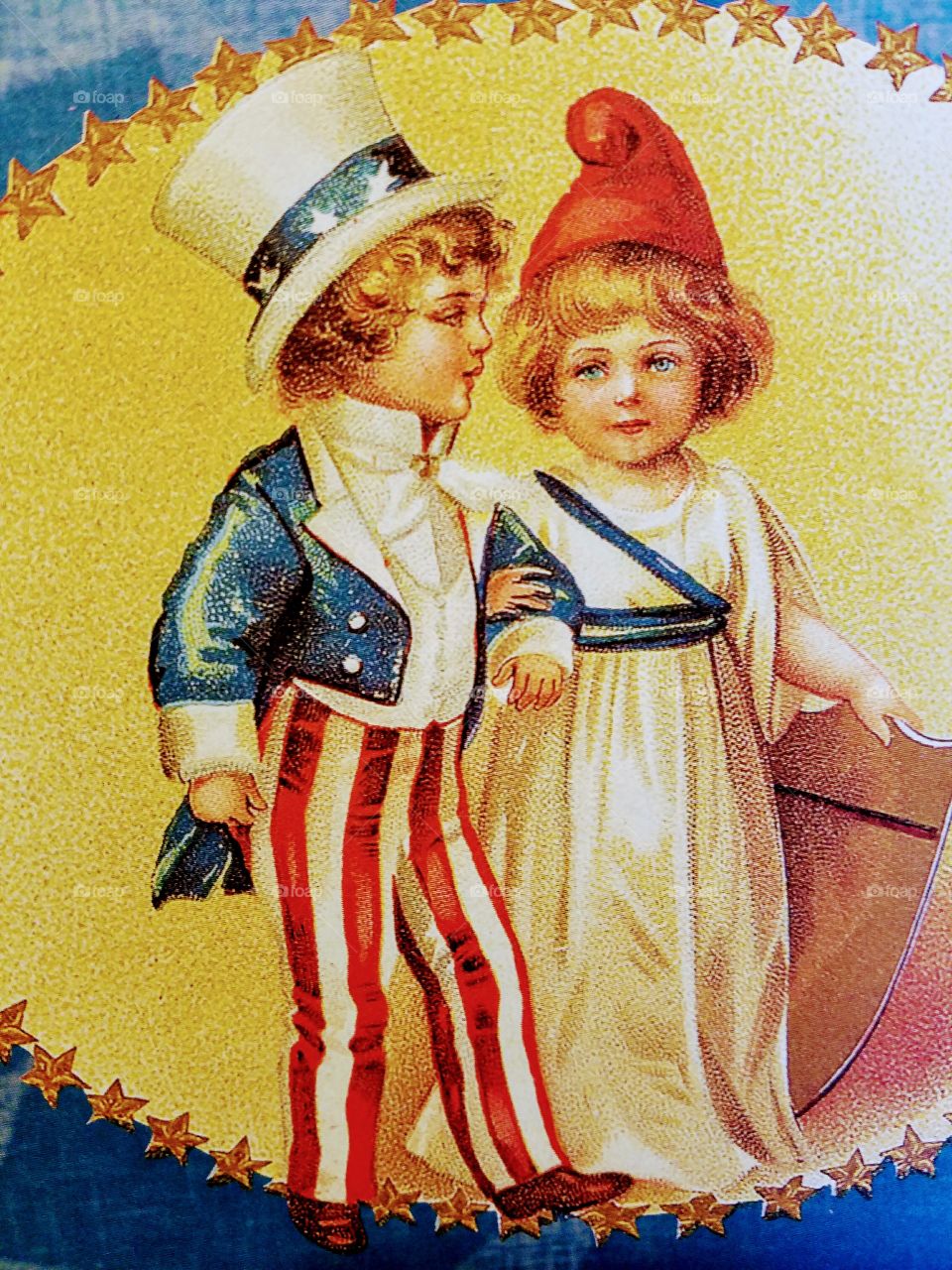 Americana boy and girl